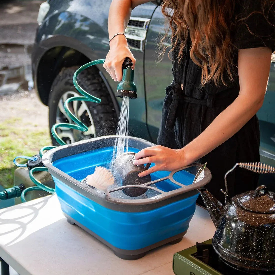 ONTAP Douche Portable - Green Edition by ARB4x4 sur Xperts4x4 Accessoires 4x4 Off-Road