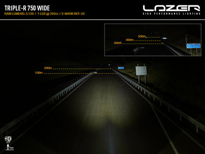 Kit d'éclairage LED LAZER LAMPS pour calandre Nissan Patrol Y62 2018-2022, phares LED robustes et performants.