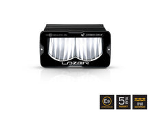 Phare LED LAZER LAMPS Carbon-2 conduite mode jaune, éclairage compact 3120 lm pour véhicule tout-terrain.