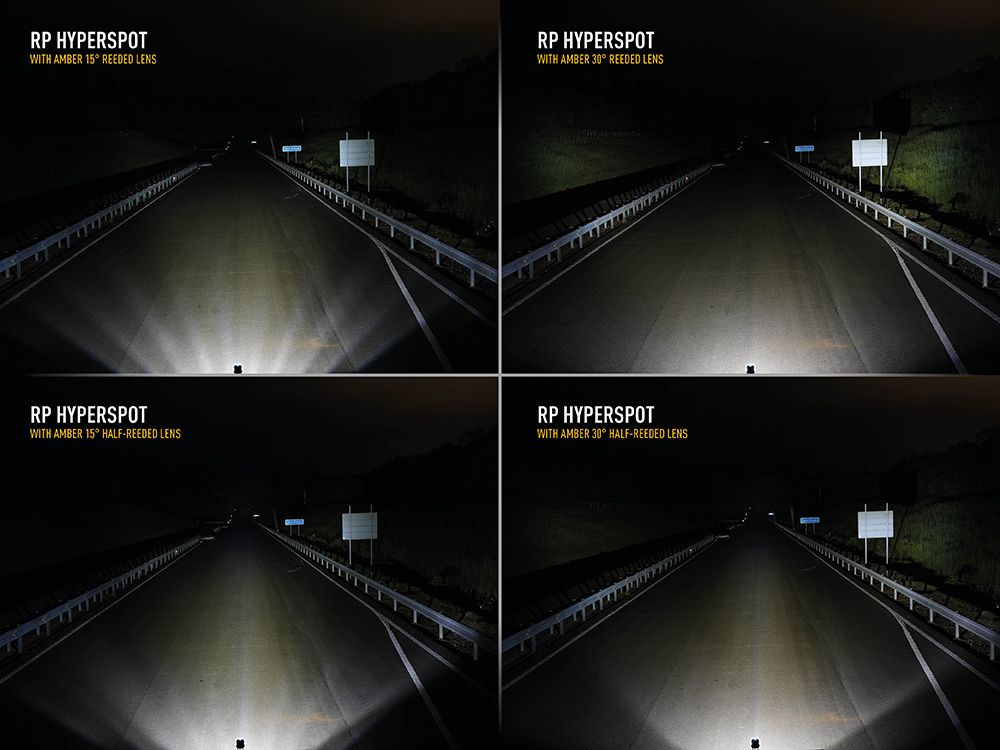 Phare LED compact LAZER LAMPS RacePod Hyperspot avec 4520 lm, éclairage puissant pour véhicules tout-terrain.