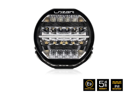 Phare LED supplémentaire LAZER LAMPS Sentinel 9'' Support Slim, 9520 lm, éclairage puissant pour véhicule tout-terrain.