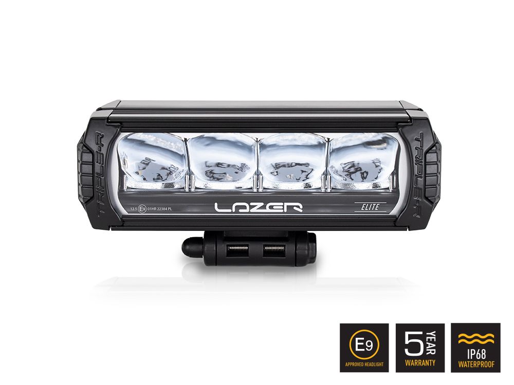 Phare rond LED LAZER LAMPS Triple-R 750 Elite avec 5068 lumens, éclairage LED puissant pour véhicules tout-terrain.