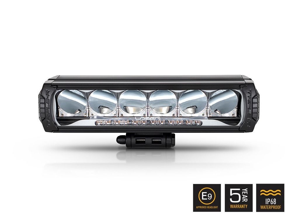 Lazer Lamps Triple-R 850 balise, phare rond LED 6930 lm, éclairage LED robuste pour véhicule tout-terrain.