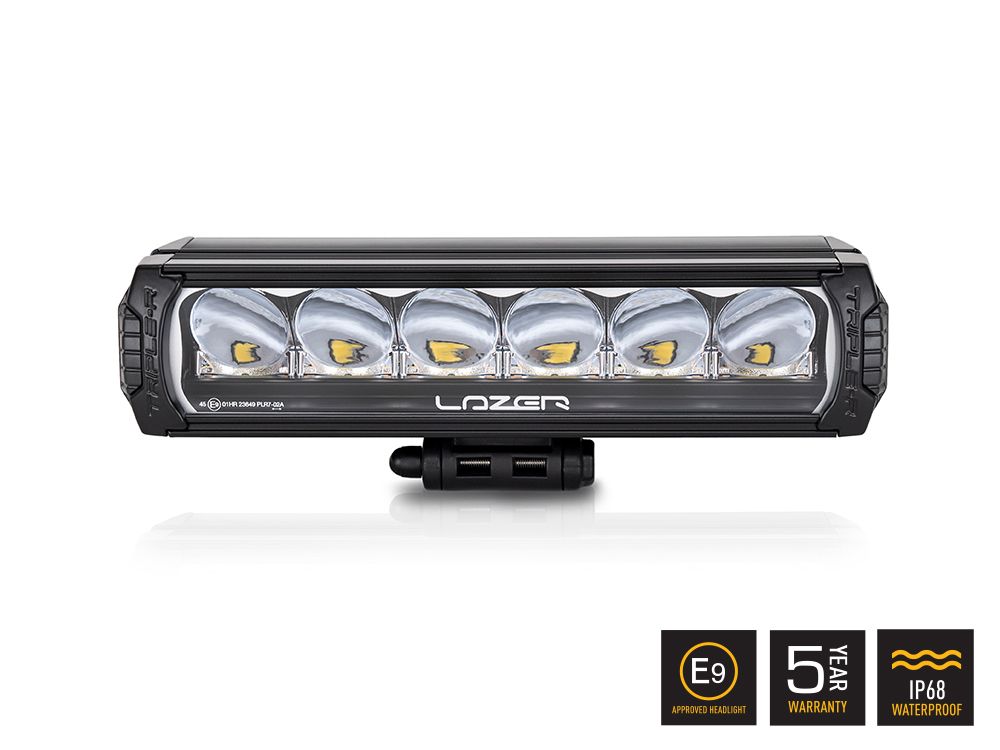 Phare rond LED LAZER LAMPS Triple-R 850, éclairage LED puissant 6930 lm, idéal pour véhicules tout-terrain.