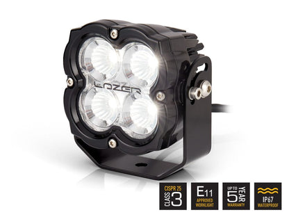 Phare de travail LED LAZER LAMPS Utility 80 Support Large, lumière LED puissante 8820 lm pour usage professionnel.