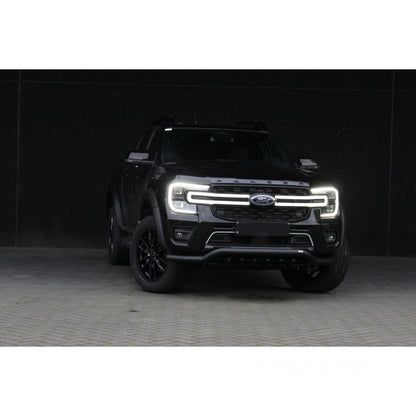 LED Dynamique + Calandre Noire Mate Ford Ranger Wildtrak 2023+ sur Xperts4x4 Accessoires 4x4 Off-Road