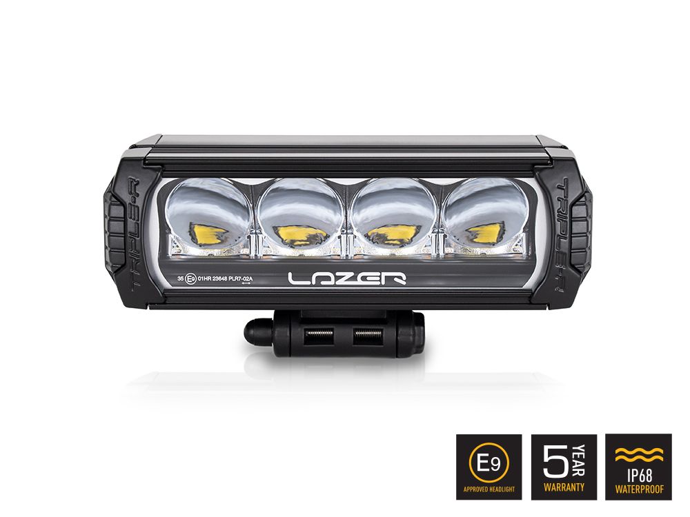 Phare LED LAZER LAMPS Triple-R 750 Gen2 pour 4x4, éclairage longue portée, design robuste et puissant, visible en image.