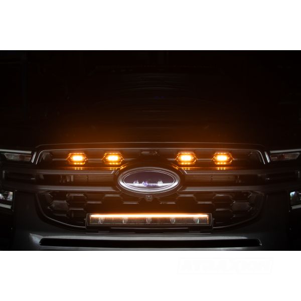 Shadow Vision LED sur Calandre Avant Ford Ranger 2022+ PLATINUM | EEZEE POWER sur Xperts4x4 Accessoires 4x4 Off-Road