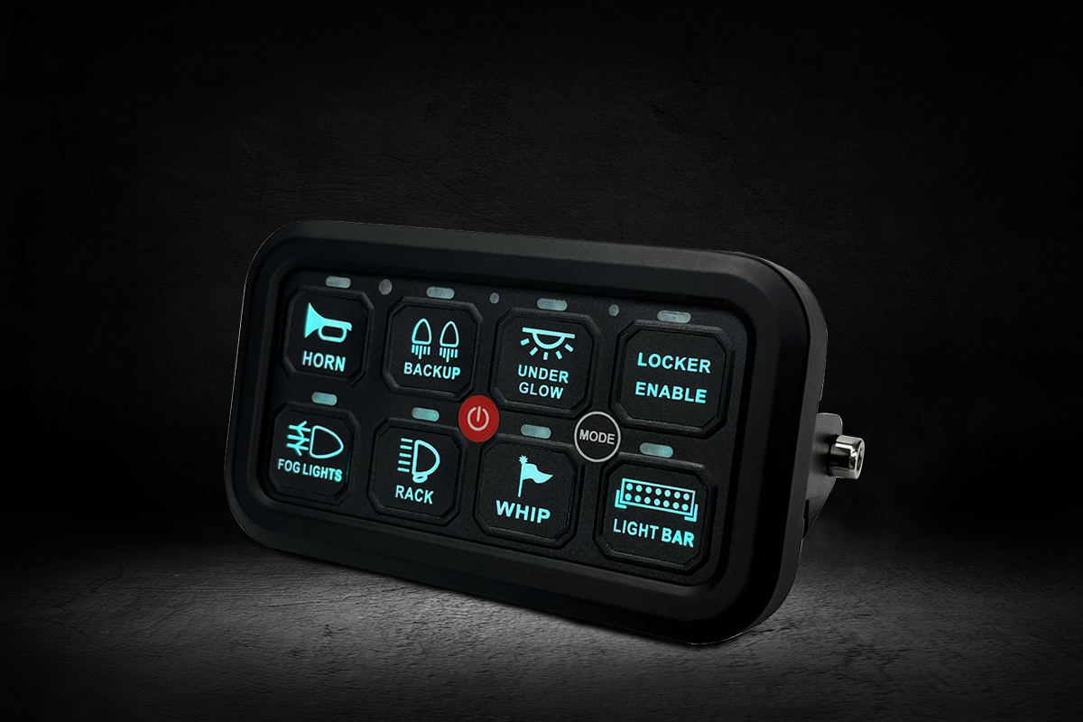 Switch Panel Lumidrive 12V : Centralisez l'Électricité de Votre 4x4 sur Xperts4x4 Accessoires 4x4 Off-Road