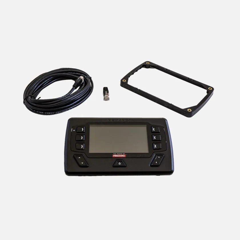 Système de gestion de batterie REDARC SOLI BCDC Alpha50R TVMS Rogue pour énergie et autonomie, avec affichage numérique.