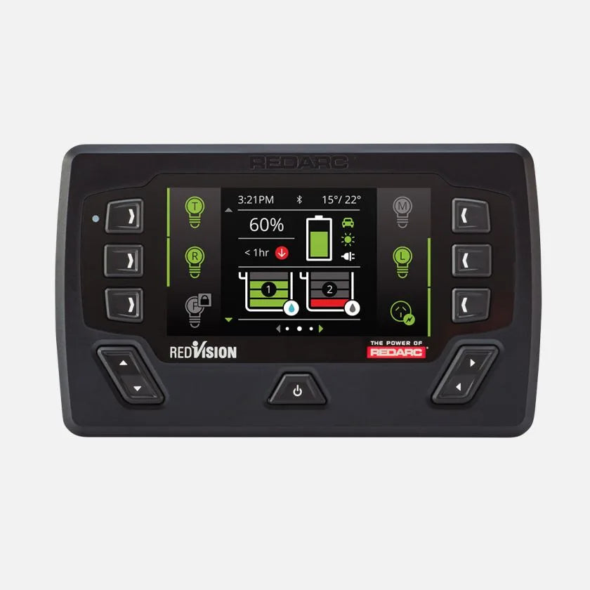 Système de gestion de batterie REDARC SOLILA Manager30 avec TVMS Rogue 4x4 pour l'énergie et l'autonomie en 4x4.