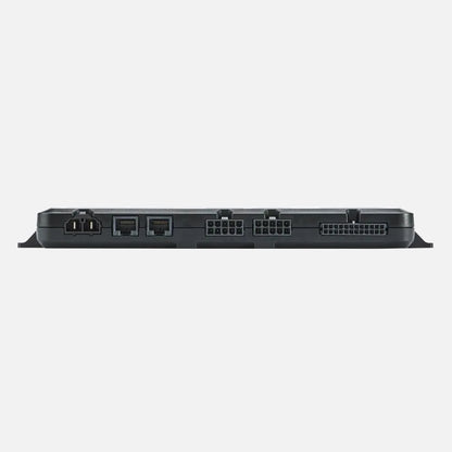 Système de gestion de batterie REDARC SOLILA Manager30 et TVMS Rogue 4x4 pour énergies et autonomie, avec câbles et écran de contrôle.