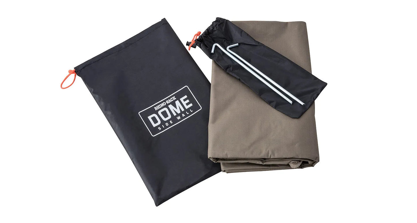 Paroi latérale pour auvent Dome 1300 RHINO-RACK, extension d'auvent robuste et résistante pour camping et outdoor