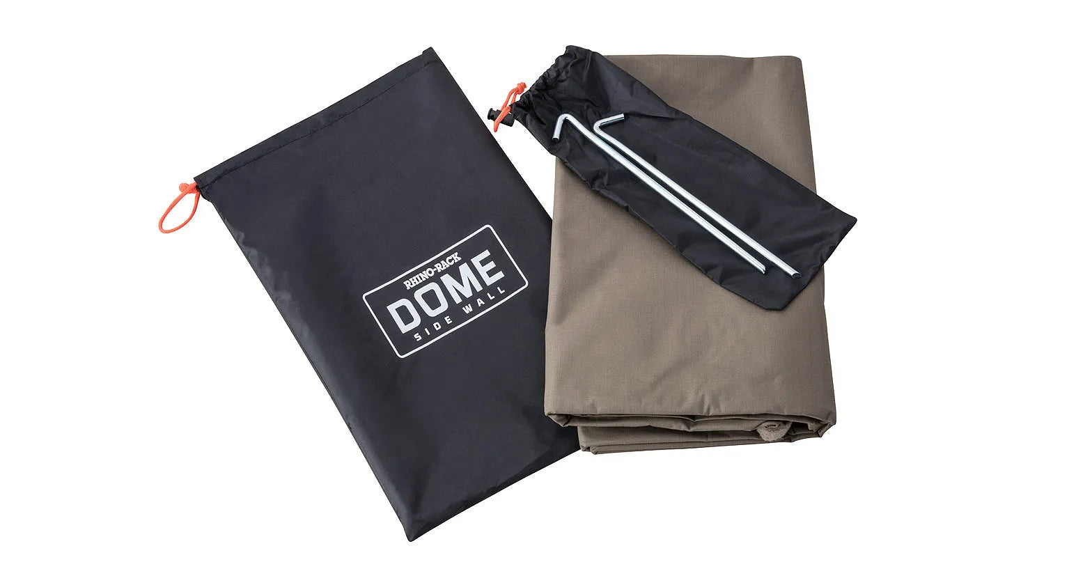 Paroi latérale pour auvent Dome 1300 RHINO-RACK, extension d'auvent robuste et résistante pour camping et outdoor