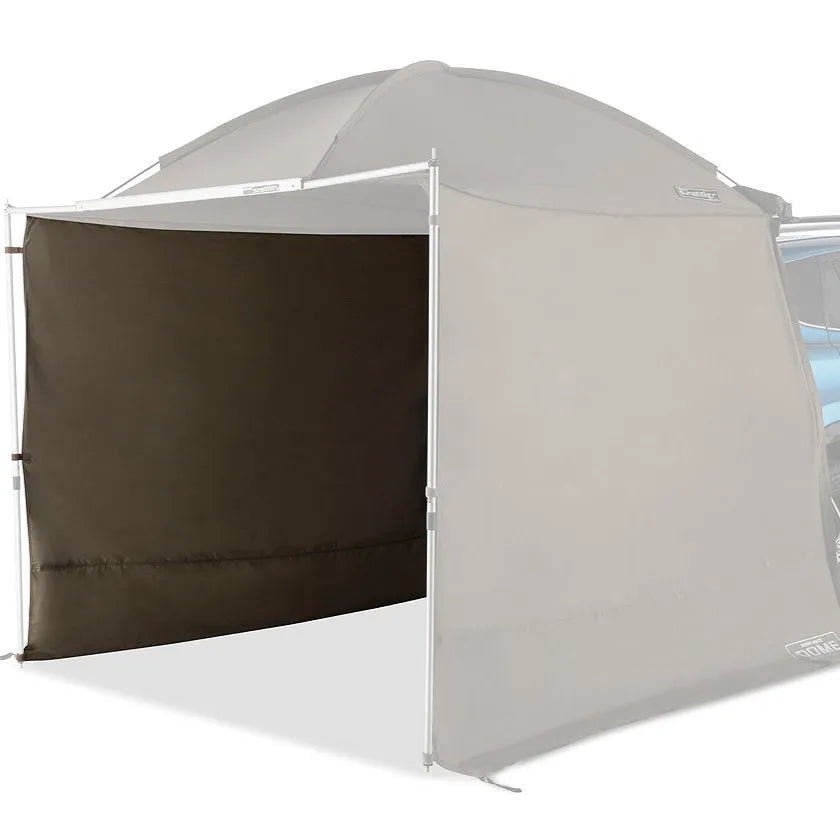 Extension de paroi latérale pour auvent Dome 1300 RHINO-RACK, en tissu robuste, pour protection et extension d'espace.