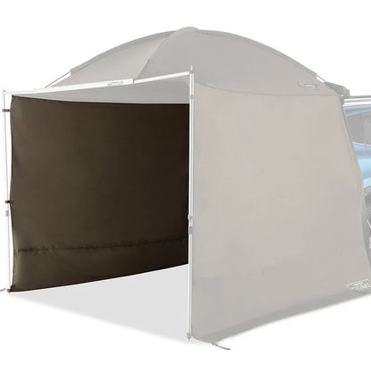 Extension de paroi latérale pour auvent Dome 1300 RHINO-RACK, en tissu robuste, pour protection et extension d'espace.