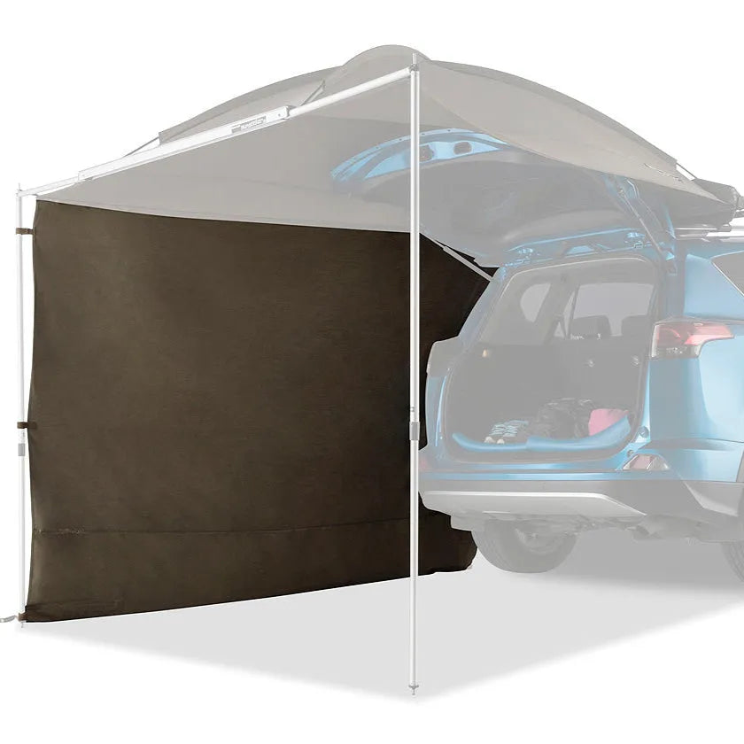 Extension latérale pour auvent Dome 1300 Rhino-Rack, panneau en tissu résistant pour protection supplémentaire.