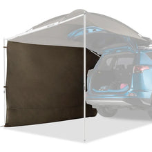 Extension latérale pour auvent Dome 1300 Rhino-Rack, panneau en tissu résistant pour protection supplémentaire.