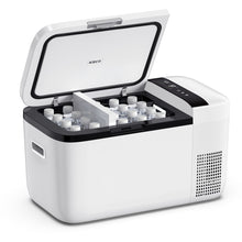 Frigo congélateur ICECO GO20 Dual-Zone pour véhicules 4x4, avec double zone de refroidissement et autonomie prolongée.