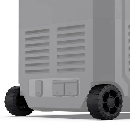 Glacière ICECO JP50 PROS 50L, frigo et freezer off-road avec compresseur, idéal pour le camping et l'aventure tout-terrain.