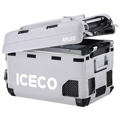 Housse isolante ICECO APL55 pour frigo, protection efficace, matériau durable, accessoire pour conservation optimale, adapté aux véhicules.