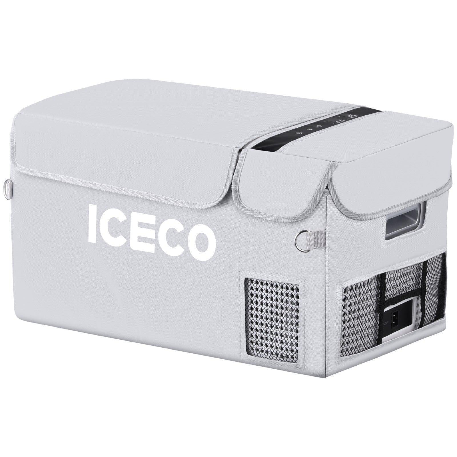 Housse isolante protectrice pour le frigo ICECO GO20, accessoire de maintien de la température et de protection.