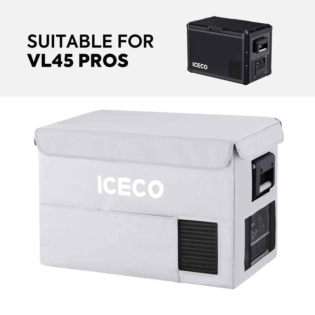 Housse isolante protectrice pour frigo ICECO VL45PROD, accessoire de protection pour réfrigérateur de camping.