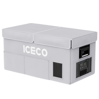 Housse isotherme ICECO pour frigo VL75PROD, accessoire de refroidissement résistant pour véhicule tout-terrain.