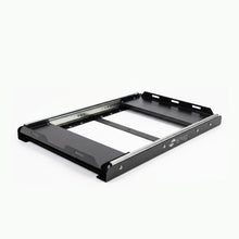 Plateau coulissant SNUG pour frigo 45L en aluminium robuste, accessoires pour coffre de véhicule tout-terrain.