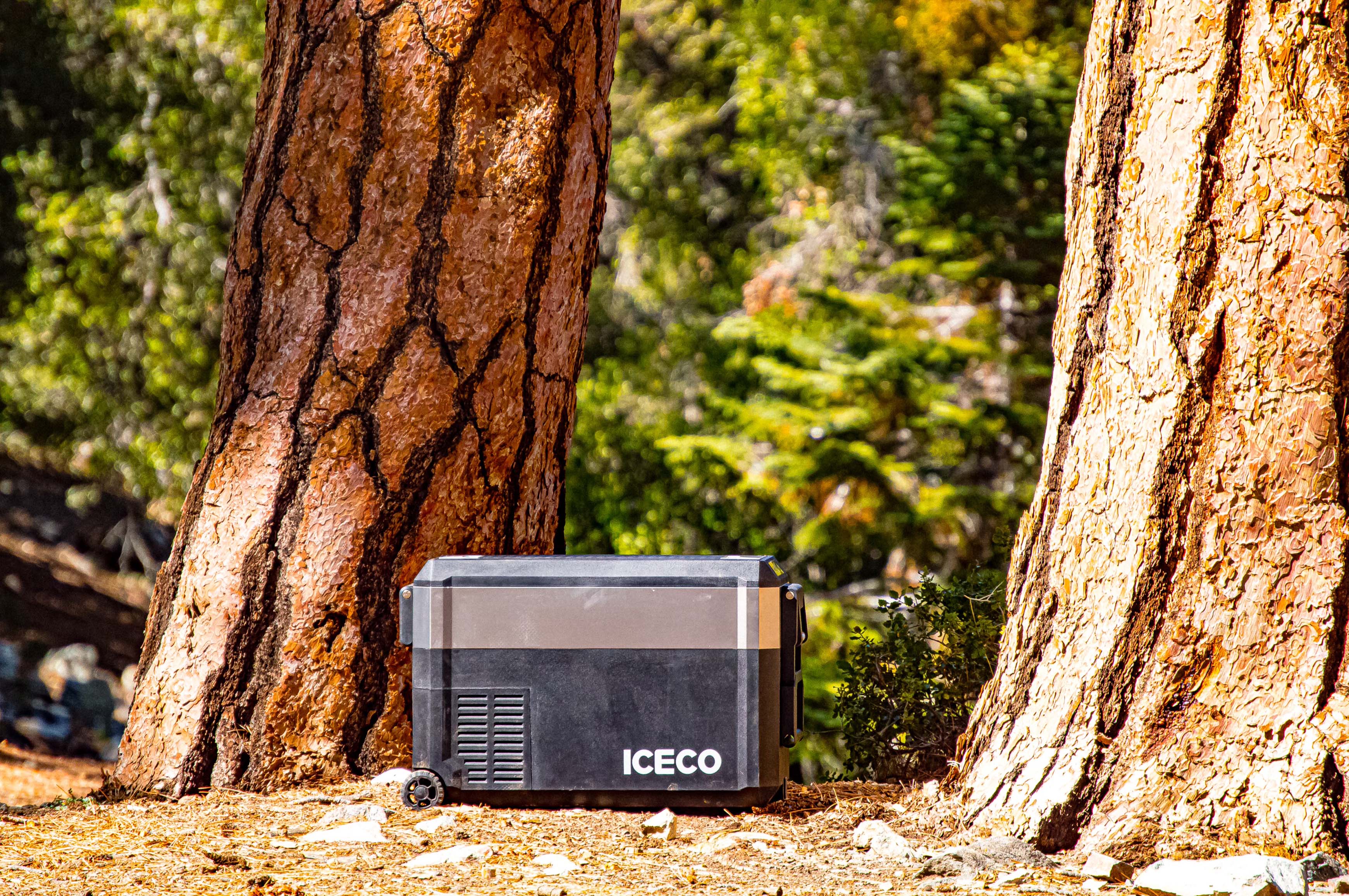 Réfrigérateur congélateur ICECO JP40 PROS, 40L, zone unique, compact et portable pour le camping et les activités extérieures.