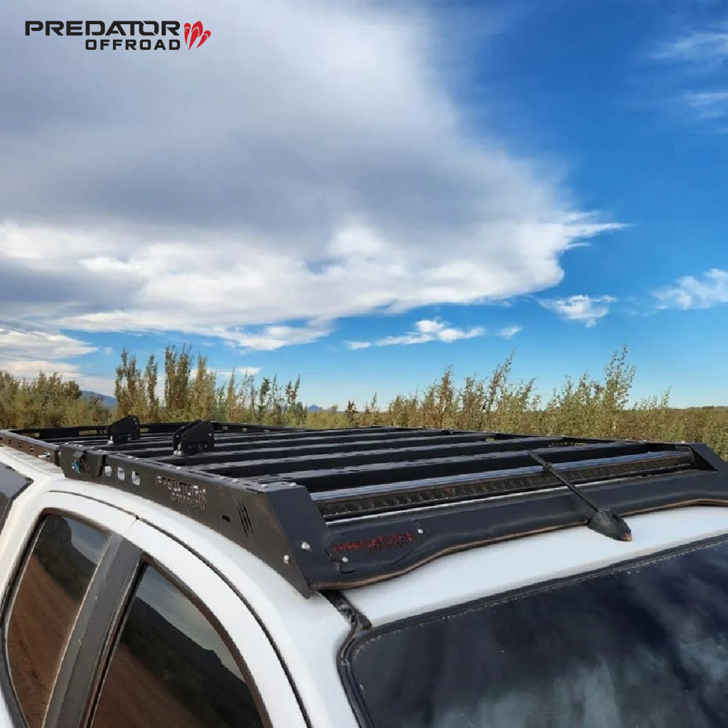 Galerie de toit Isuzu D-Max 2012-2022 Double Cabine Predator Offroad sur Xperts4x4 Accessoires 4x4 Off-Road