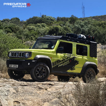 Galerie de toit Suzuki Jimny Gen 4 - 5 portes SUV Predator Offroad sur Xperts4x4 Accessoires 4x4 Off-Road