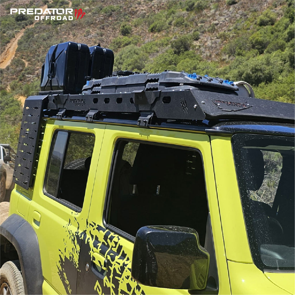 Galerie de toit Suzuki Jimny Gen 4 - 5 portes SUV Predator Offroad sur Xperts4x4 Accessoires 4x4 Off-Road