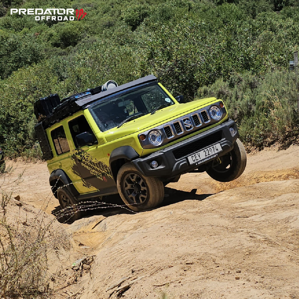 Galerie de toit Suzuki Jimny Gen 4 - 5 portes SUV Predator Offroad sur Xperts4x4 Accessoires 4x4 Off-Road