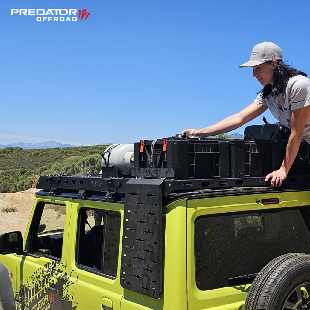 Galerie de toit Suzuki Jimny Gen 4 - 5 portes SUV Predator Offroad sur Xperts4x4 Accessoires 4x4 Off-Road