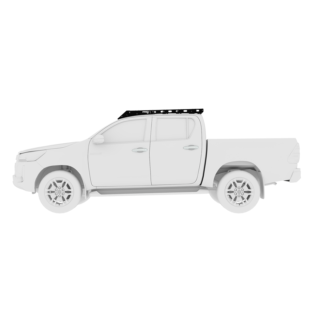 Galerie de toit Toyota Hilux Revo (2016+) Double Cabine Predator Offroad sur Xperts4x4 Accessoires 4x4 Off-Road