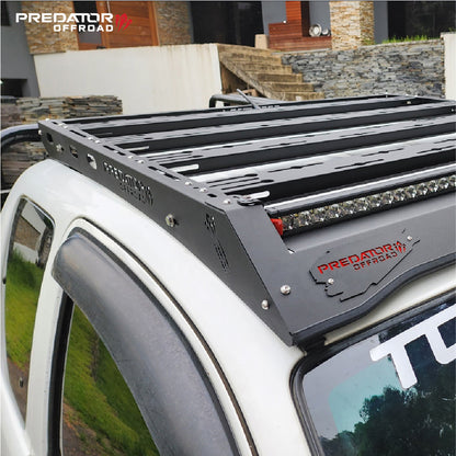 Galerie de toit Toyota Hilux Vigo (2005-2015) Double Cabine Predator Offroad sur Xperts4x4 Accessoires 4x4 Off-Road