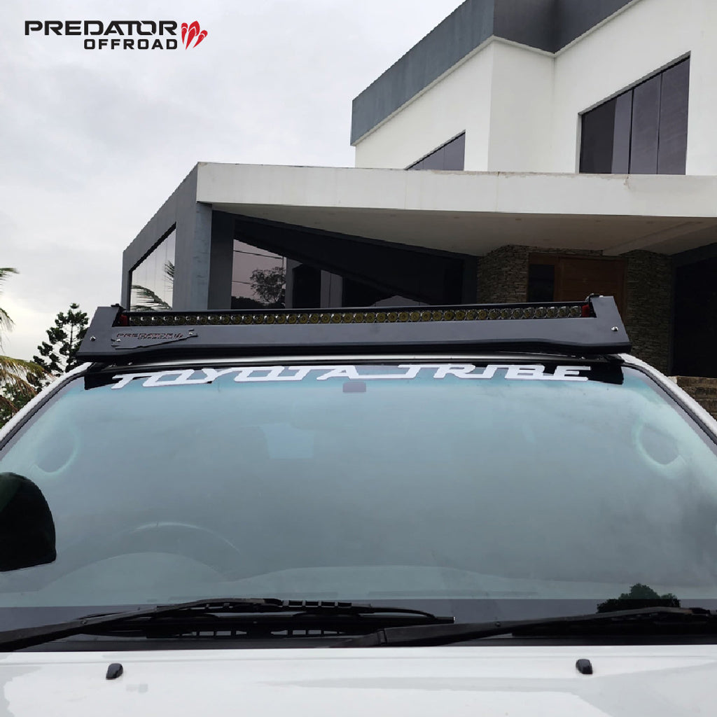 Galerie de toit Toyota Hilux Vigo (2005-2015) Double Cabine Predator Offroad sur Xperts4x4 Accessoires 4x4 Off-Road