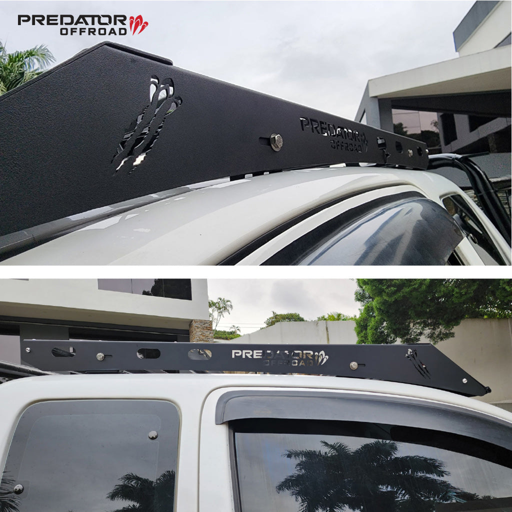 Galerie de toit Toyota Hilux Vigo (2005-2015) Double Cabine Predator Offroad sur Xperts4x4 Accessoires 4x4 Off-Road