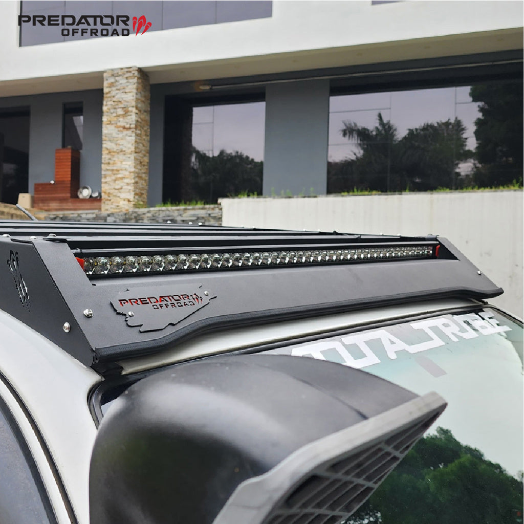 Galerie de toit Toyota Hilux Vigo (2005-2015) Double Cabine Predator Offroad sur Xperts4x4 Accessoires 4x4 Off-Road