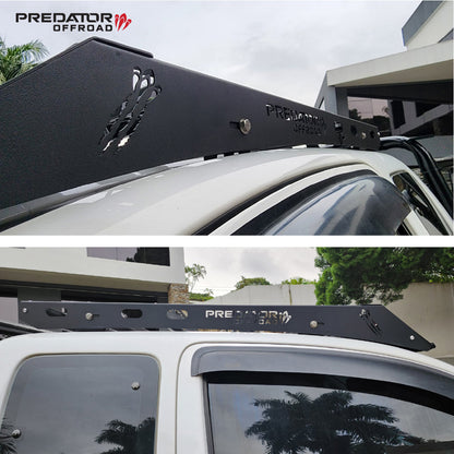 Galerie de toit Toyota Hilux Vigo (2005-2015) Extra Cabine Predator Offroad sur Xperts4x4 Accessoires 4x4 Off-Road