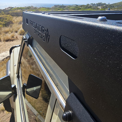 Galerie de toit Toyota Land Cruiser (75 / 79 Series) Simple Cabine Predator Offroad sur Xperts4x4 Accessoires 4x4 Off-Road