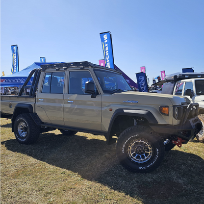 Galerie de toit Toyota Land Cruiser (79 Series) Double Cabine Predator Offroad sur Xperts4x4 Accessoires 4x4 Off-Road