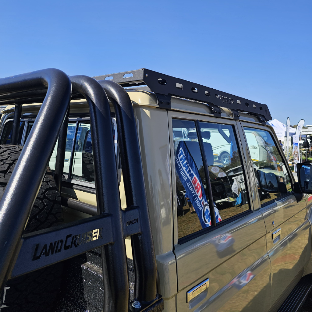 Galerie de toit Toyota Land Cruiser (79 Series) Double Cabine Predator Offroad sur Xperts4x4 Accessoires 4x4 Off-Road