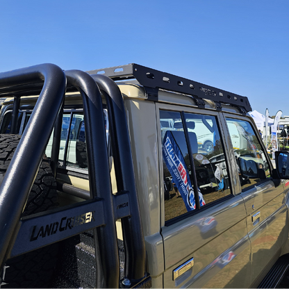 Galerie de toit Toyota Land Cruiser (79 Series) Double Cabine Predator Offroad sur Xperts4x4 Accessoires 4x4 Off-Road