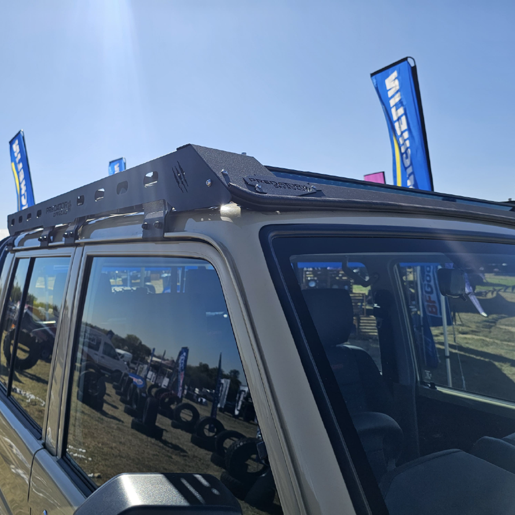 Galerie de toit Toyota Land Cruiser (79 Series) Double Cabine Predator Offroad sur Xperts4x4 Accessoires 4x4 Off-Road