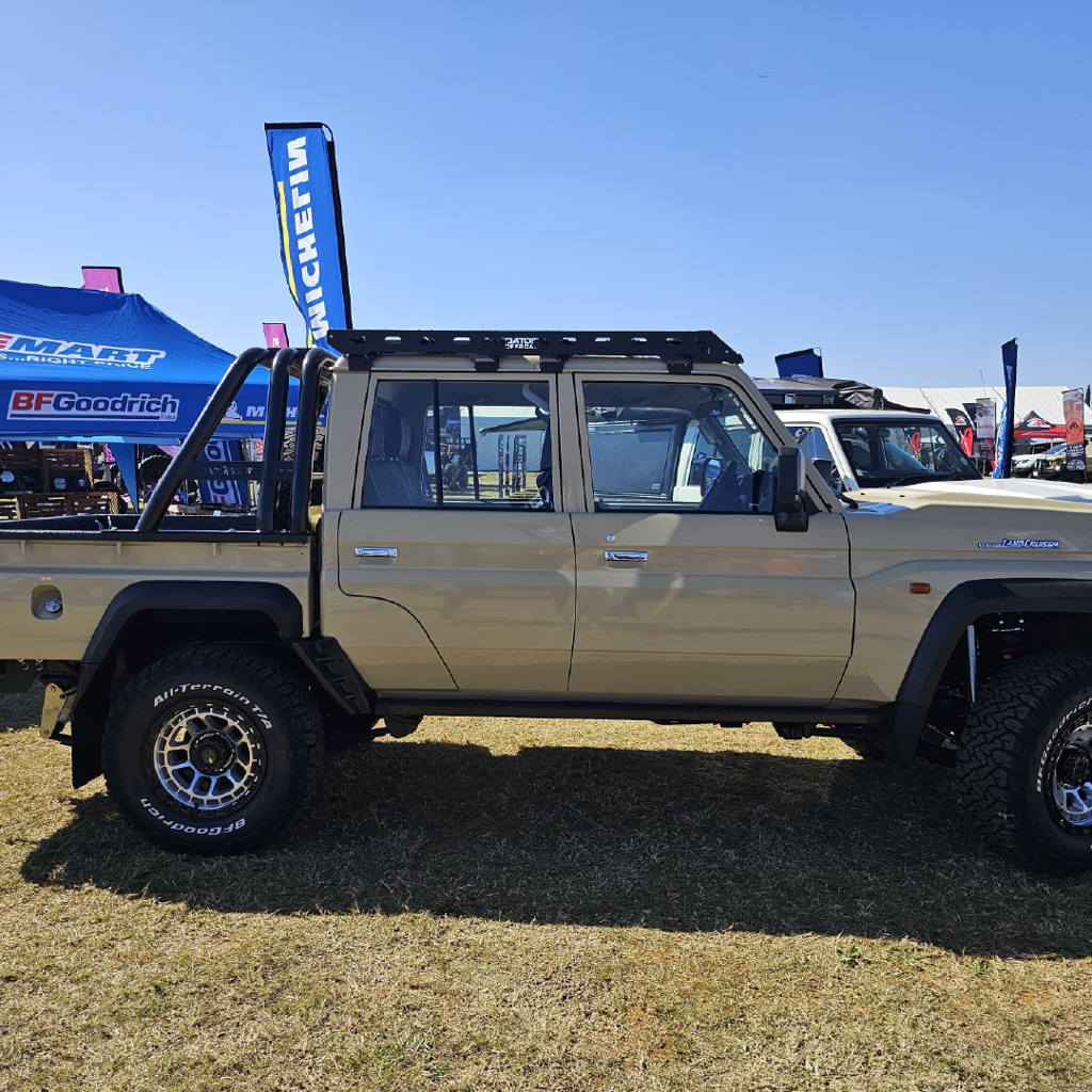 Galerie de toit Toyota Land Cruiser (79 Series) Double Cabine Predator Offroad sur Xperts4x4 Accessoires 4x4 Off-Road