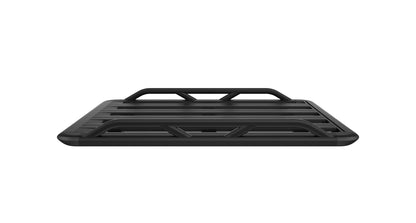 Galerie de toit Rhino-Rack Pioneer 6 1300x1240mm, robuste pour véhicule tout-terrain, en acier avec barres de support.