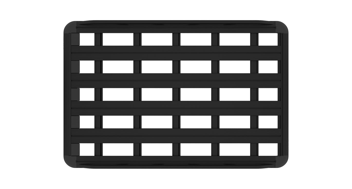 Galerie de toit Rhino-Rack Pioneer 6 1900x1240mm pour véhicules, robuste et idéale pour transporter du matériel volumineux.