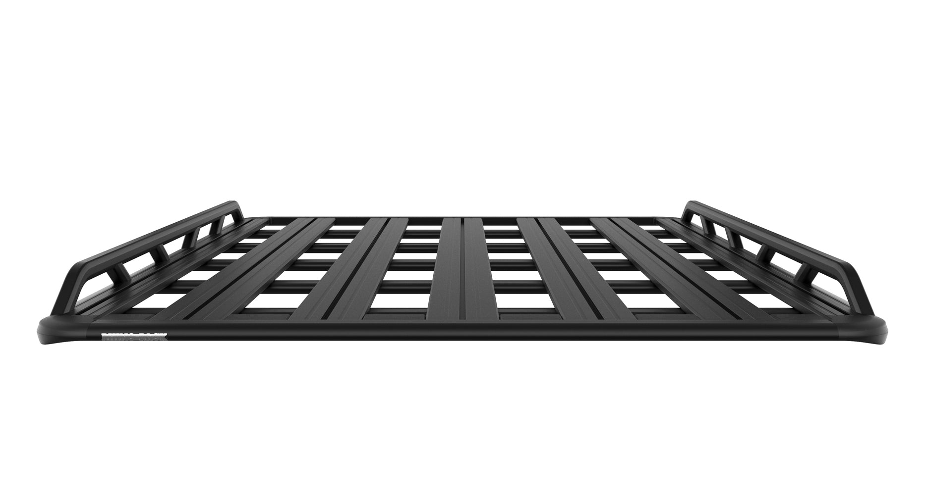 Galerie de toit Rhino-Rack Pioneer 6, 2100x1430mm, pour véhicule tout-terrain, en acier robuste et fixation sécurisée.